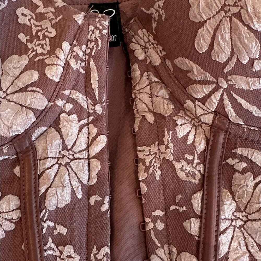 Windsor Mauve Bustier Top - Picture 4 of 4